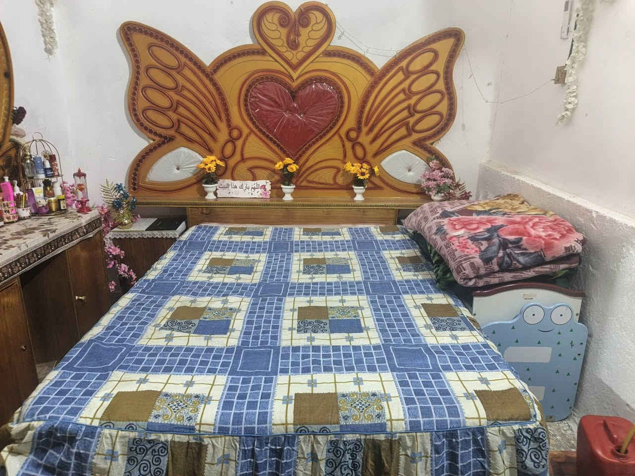 السلام عليكم غرفه نوم صاج نضيفه استعمال قليل السعر 500وبيها مجال مكاني نجف حي الرحمه


**إذا كنت صاحب هذا الإعلان وتريد حذفه لأي سبب، رجاءا أرسل رسالة إلى الدعم الفني**