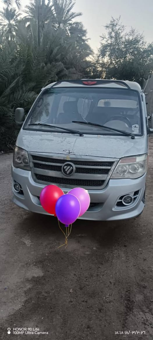 فوتون ٢٠١٤ محرك كير اكسن مكفولات كشر مكفول من صبغ وضربه فقط بدايه باب الصدر حره مطلوبه مليونين وره المشتري اتكفل بل اصوليات والتحويل فقط السعر 45.    ***********
