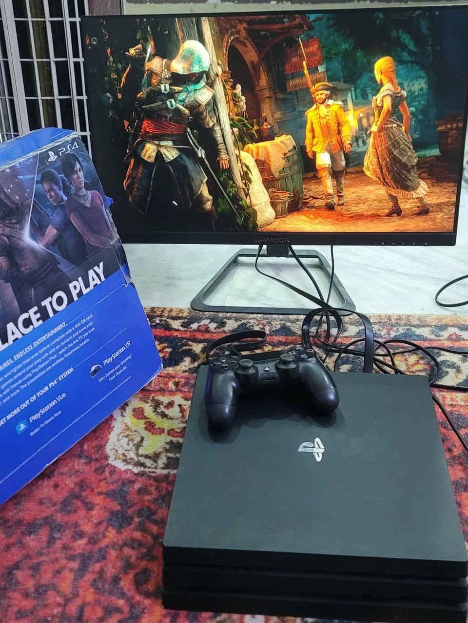 بلي 4 برو Pro وكع صارت بي مشكلة بالقرص الجهاز ممفتوح نهائي مكفول ومكفول من المشاكل غير القرص يشتغل ع حساب اذا عندك حساب يخدمك يشغل دقة فور كي4K نضام ١٣ السعر ١٩٠ وبي مجال بسيط


**إذا كنت صاحب هذا الإعلان وتريد حذفه لأي سبب، رجاءا أرسل رسالة إلى الدعم الفني**