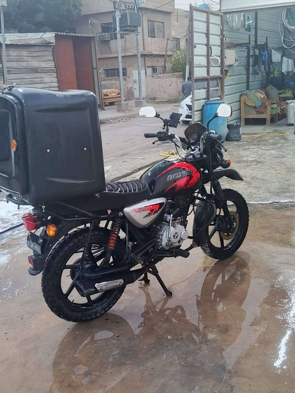 يالله سلام عليكم 
بوكسر 2023(أوراق ) دراجه مجفته تجفيت شركه اصلي شركه شركه أوراق كامله دراجه خير من الله ونصبته تخبل 
تشغيل نكره سلف ومن تجي تشوف بعينك مكاني بغداد المشتل *********** السعر 1800 وبيه مجال
