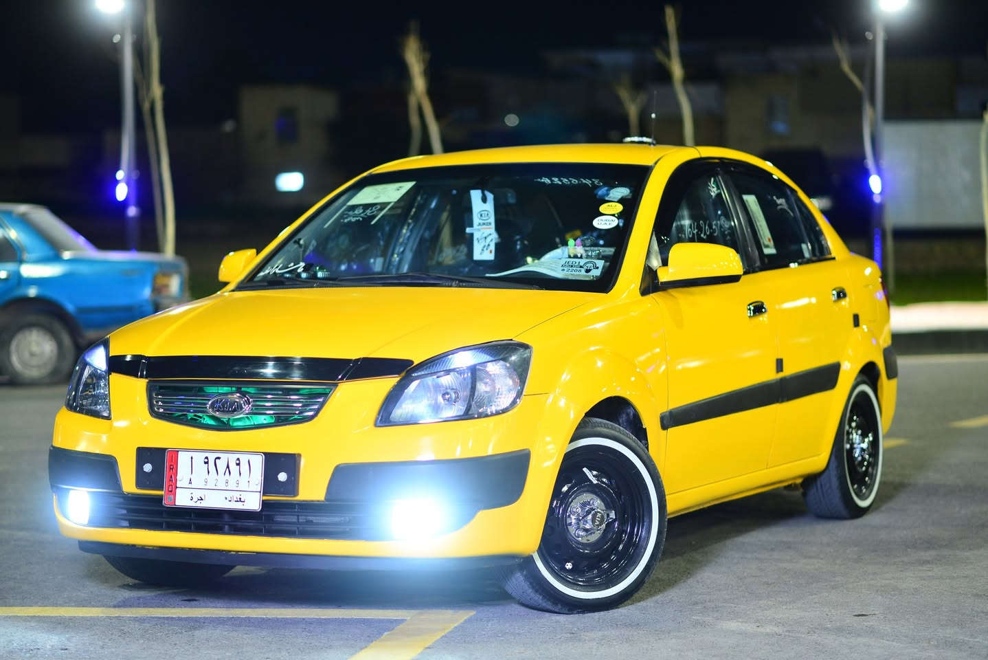 السلام عليكم.. كيا ريو موديل 2008 .هيئه ومرور صفر..كابون بانزين بيها..الشرعي بالموصل.. سنويه 2027..ضررها بالدوسه شبر.. السياره كودها واحد... السعر 88 ورقه بيها مجال شي قليل
التواصل على الرقم 
***********
***********
