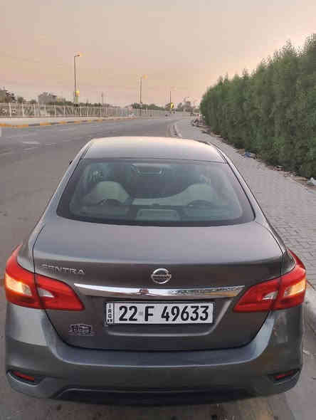 نيسان سنترا موديل ١٨
وارد امريكي 
السيارة خير من الله كاملة من كلشي شغل واطلع 
السيارة البارحة مكملهة من كلشي صدر امامي صدر خلفي مشط ستيرن دسكات السيارة فول مواصفات ما عدة البصمة  
السعر  ١١٥ وبيهة مجال بصيط للئستفسار الاتصال بل رقم ***********
