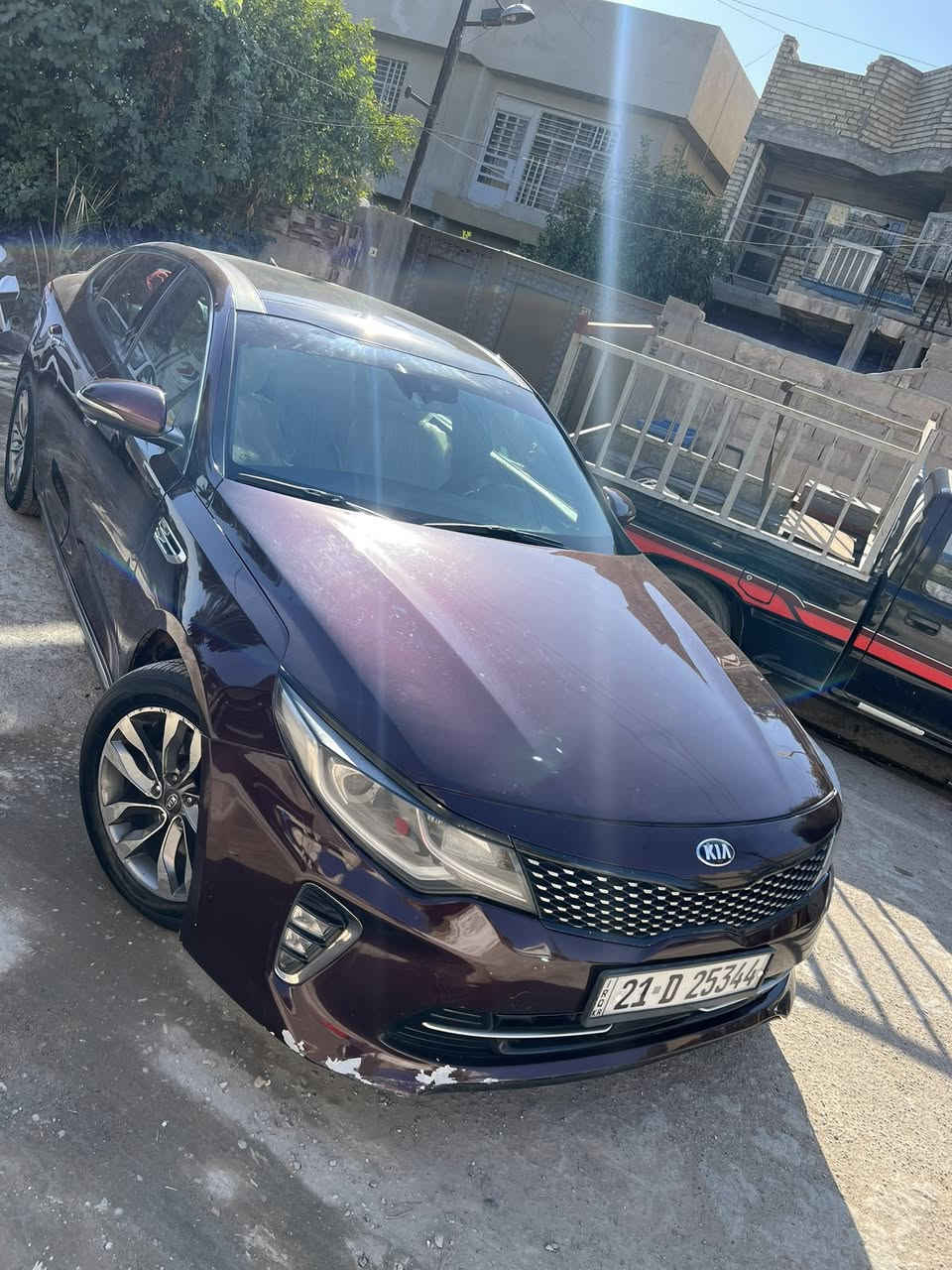 كيا اوبتما موديل 18 فول مواصفات اعلى فئه SXL وارد امريكي محرك 2000 توربو جي دي اي حادث موضح بالصور صبغ 3 قطع جاملغات ثنين و بنيد رقم سليمانيه باسمي السياره يرادلها صبغ دعاميات وشغلات بسيطه الشراي يتصل و نتفاهم رايدها 135$ وبيها مجال للشراي
***********
مكانها بغداد
