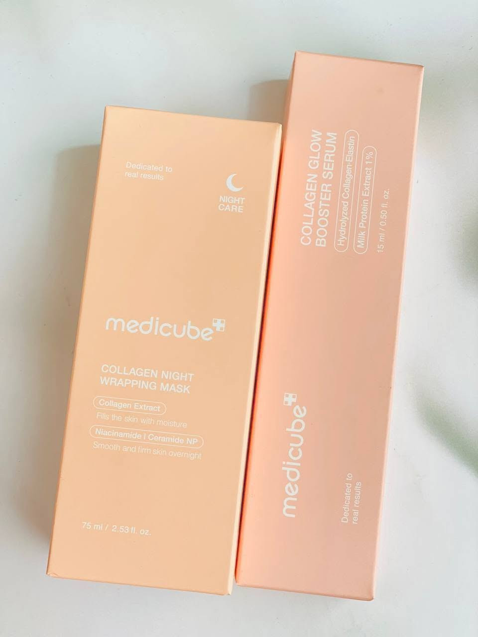 مجموعة الكولاجين الأصلية من براند Medicube تعتبر من أشهر مجموعات العناية الكورية 🇰🇷💯

سيروم الكولاجين + الماسك الليلي من Medicube
الثنائي اللي كل البنات يحجون عنه للبشرة الصحية والغلوي الطبيعي 😍

1️⃣ سيروم غني بالكولاجين يساعد على ترطيب البشرة بعمق ويمنحها Glow طبيعي ولمعة زجاجية ناعمة ✨
تركيبته خفيفة وسريعة الامتصاص وتناسب الاستخدام اليومي، ويساعد البشرة تبين أكثر حيوية وامتلاء مع الاستمرار 💖

2⃣ ماسك ليلي مغذي يساعد على تنعيم البشرة والحفاظ على الترطيب أثناء النوم 🌙
يترك البشرة صباحاً بمظهر مرتب، ناعم ومشرق، ويعطي إحساس انتعاش وراحة للبشرة ✨
منشأ العرض كوريا 🇰🇷💯
سعر العرض ٢٢ الف 
🚘يوجد خدمة توصيل لجميع محافظات العراق ٣


**إذا كنت صاحب هذا الإعلان وتريد حذفه لأي سبب، رجاءا أرسل رسالة إلى الدعم الفني**
