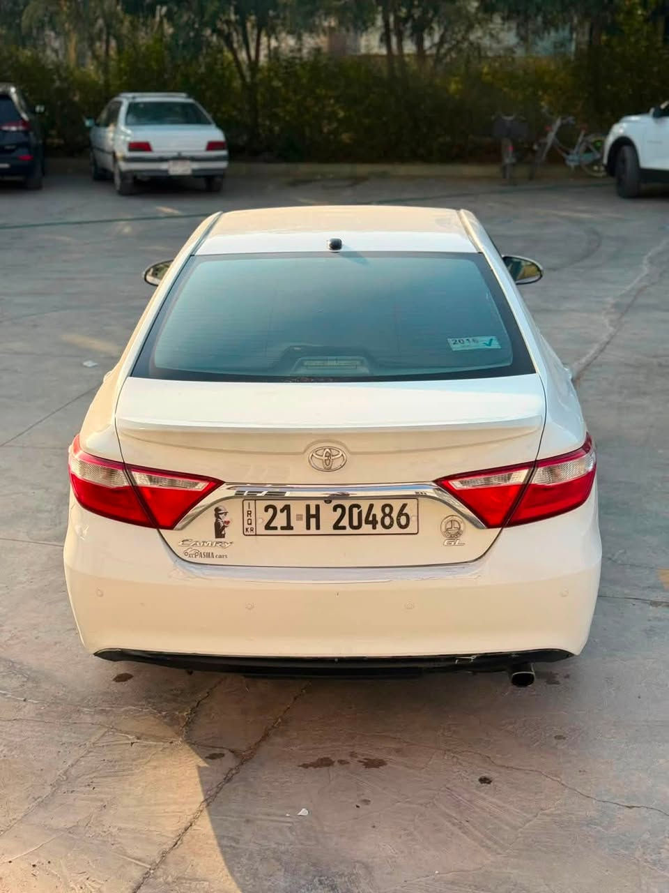 السلام عليكم 
سعر 175 بيها مجال
ماشاء الله🥰
اسيا// ***********
تويتا كامرى مواصفاتGLخليجي معروف موديل 2016 رقم سليمانية سنوى كول جديد بسمنا شرط تحويل سياره بيها يم قباغ بنزين شبرين صبغ و مكان اضغير PDRبعد مكفوله كفاله عامة سياره كير محرك كول شرط ماشي 250الف حقيقي مابيها دينار مصرف تايرات صدر كولل جديد سياره خير من الله مكان سياره كركوك داقوق

كامرى خليجي موديل 2016 مواسفاتي GLدياره سياركه رقم سليمانيه سنوى هموى تازه يه به ناوى خومانه وه يه به شه رتى تحويل سياره كه لاي قباغ بانزين دو بست صبخي هه يه و دو بست PDRي هه يه اتر هه مو گيانى به شه رت گير محرك هه موى به شه رت سياركه تابلي جوانه دينار مصرفي نيه هه موو تازه يه تاخم پيش و تايه و هه موى شون كركوك داقوق
