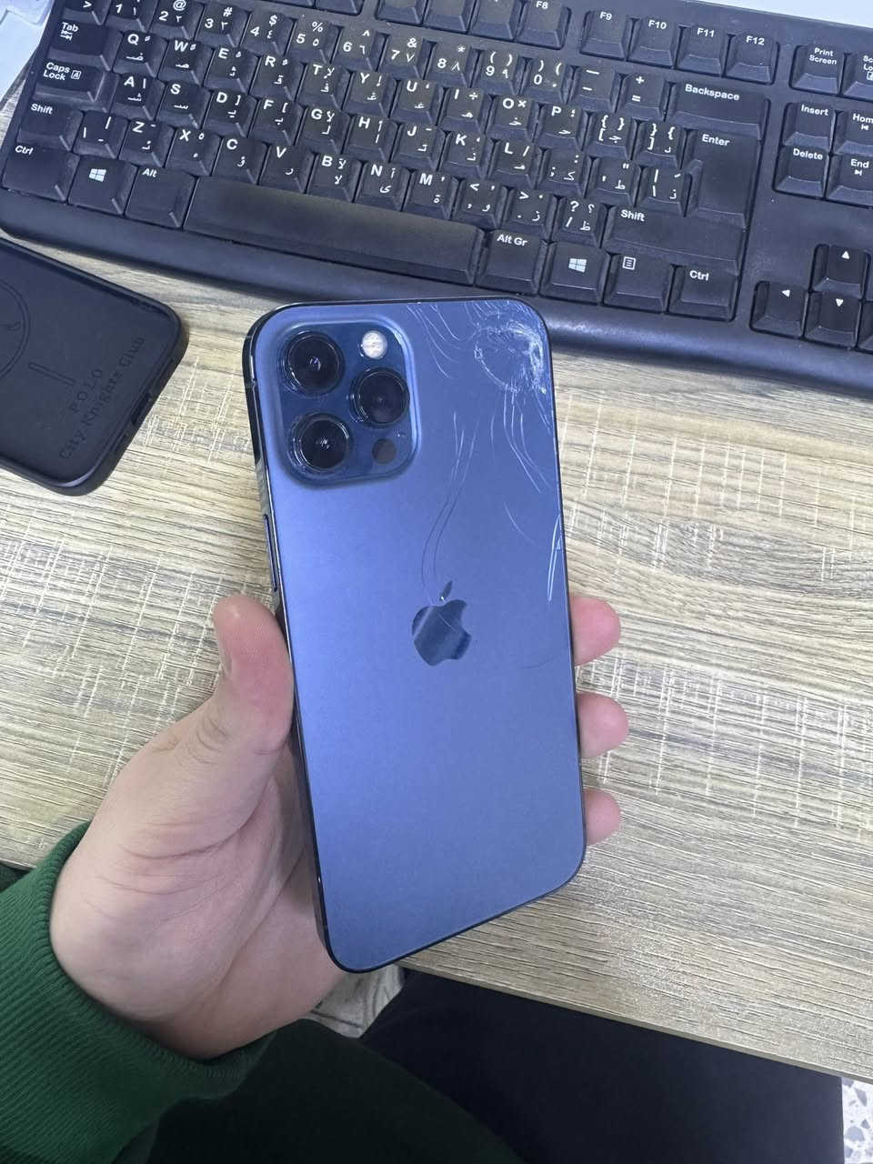 السلام وعليكم 
ايفون 12برو ماكس 
الضهر مكسور 
بطاريه 85
ذاكرة 512
جهاز ممفتوح ابد 
نموذج m
ب400
مكاني بغداد المحموديه


**إذا كنت صاحب هذا الإعلان وتريد حذفه لأي سبب، رجاءا أرسل رسالة إلى الدعم الفني**