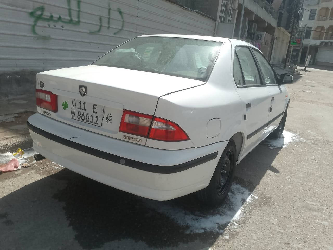 سلام عليكم سمند البيع موديل 13بسمي رقم بغداد كير مكينه تبريد مدوشمه كشنات ورضيه  تخم تاير سياره خير من الله كشر مكغوله عده جاملغ امامي صفحت سائق  صبغ فقط مكاني بغداد المشتل رقم تلفوني ***********سعر 48وبيها مجال
