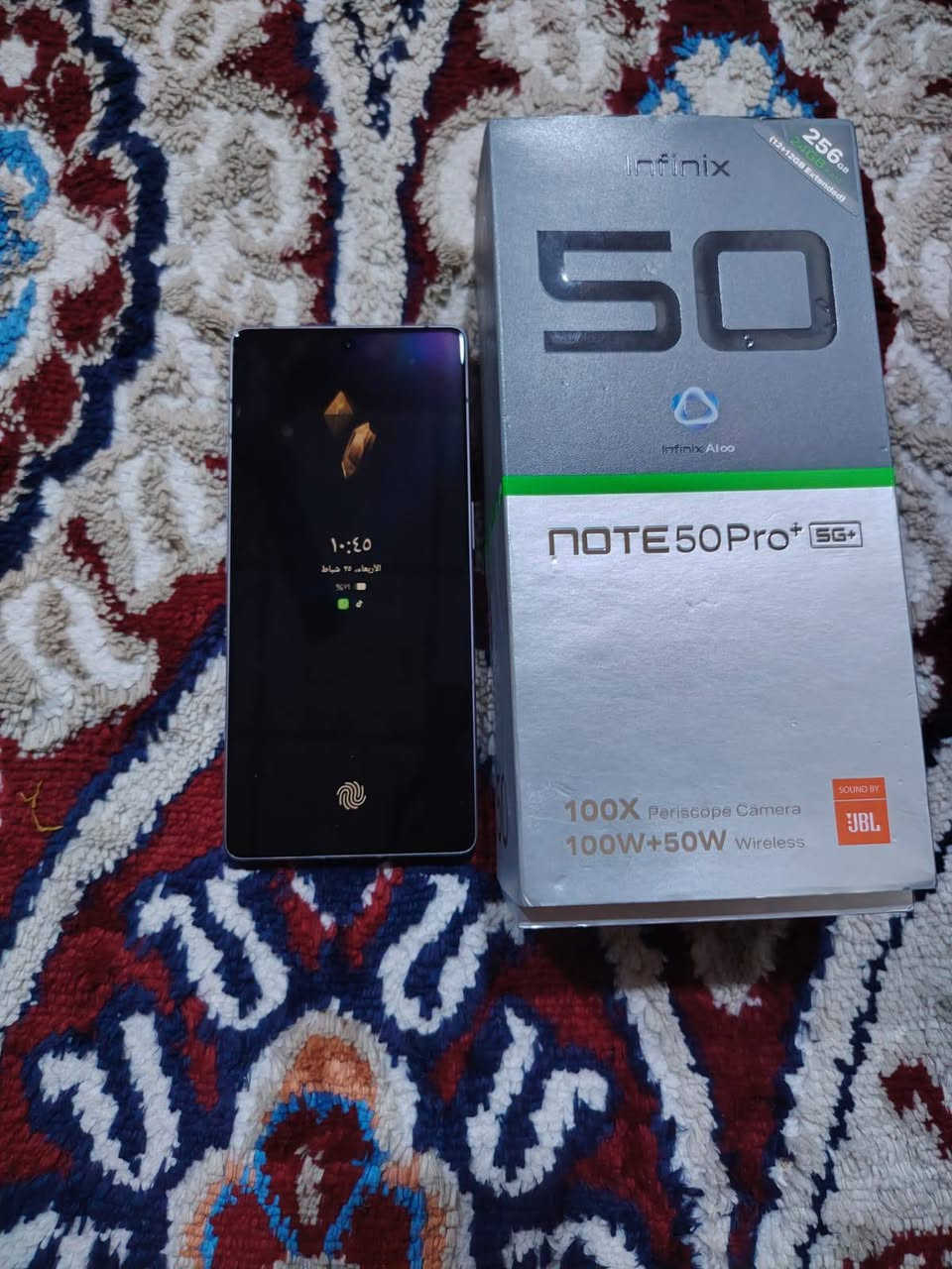 انفنكس نوت 50 برو بلاس جهاز جديد مستخدم شي قليل غراضه كامله شاحنه 100w شحن لاسلكي 50 جهاز غني عن التعريف شاشه 144 هيرتز ذاكره 256 رام 24 يشغل ببجي 120  فريم  كامره من شركه سوني زوم تقريب 100x السعر 350
تواصل وتساب ***********
وتصال رقم ***********
