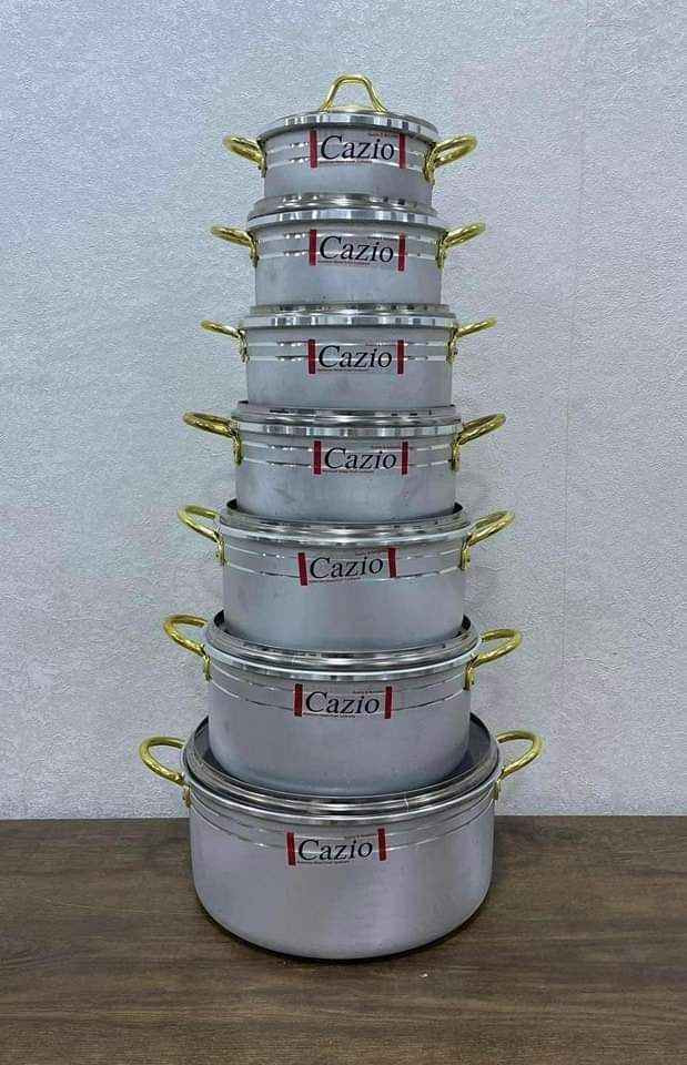 جدر كاسيو 7 قطع الاصلي  ثقيل 

سيت جدر المنيوم ضد الخدش والالتصاق 

يعمل بدون زيت وزيت 

قياس الجدر 28 26 24 22 20 18 16 

السعر 43 حلة, بابل


**إذا كنت صاحب هذا الإعلان وتريد حذفه لأي سبب، رجاءا أرسل رسالة إلى الدعم الفني**