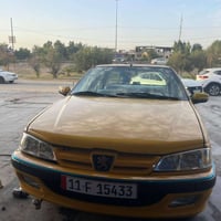 بيجو بارص 2015مصفره غرامه رقم انكليزي بغداد بيه جاملغ خالفي موضح امامك...