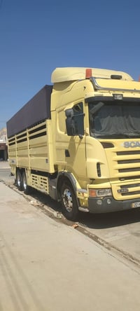 سكانيا للبيع  موديل 2007 بدي قفص. مزوج بس موبلسنويه. تخم تاير. تخم ويل...