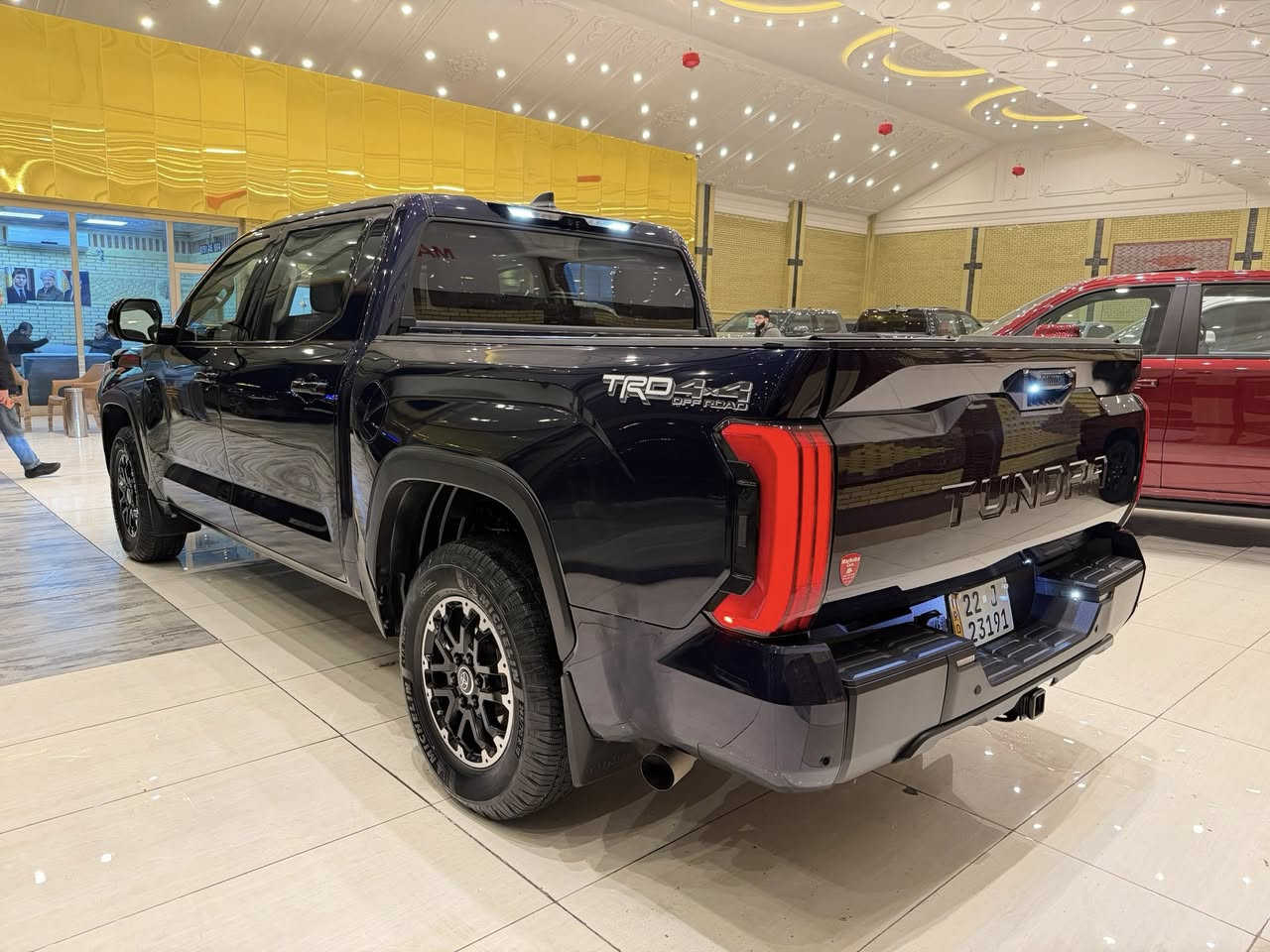 MCA IRAQ 
——————————
BRAND : TOYOTA TUNDRA
CLASS : LIMITED TRD 
ENGINE : V6 - 3.4T HYBRID  - 4x4
STATUE : CLEAN TITLE كلين تايتل 
YEAR : 2024
PRICE : $$
COUNTER : 30,000 MILE
IMPORTING : وارد كندى 
ADRESS : Erbil , أربيل شارع ١٠٠م صف دائرة گمرگ
FOR IFORMATION CALL US :
MARHABA CARS 
 📞 : ***********
📞 : ***********
