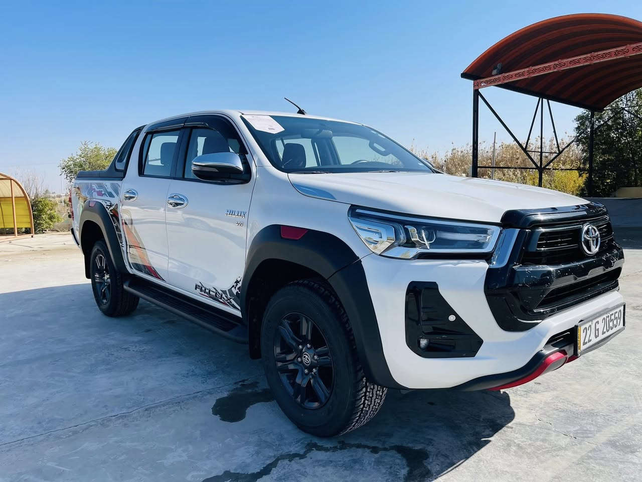 هايلوكس 2024 TRD
فول مواصفات رقم اربيل تحويل ثاني يوم مكفوله كفاله عامه محرك 6 سلندر ع وضع الشركة ماشيه ٧٣ الف السعر ٣٧٧ 
مكاني ديالى ***********
