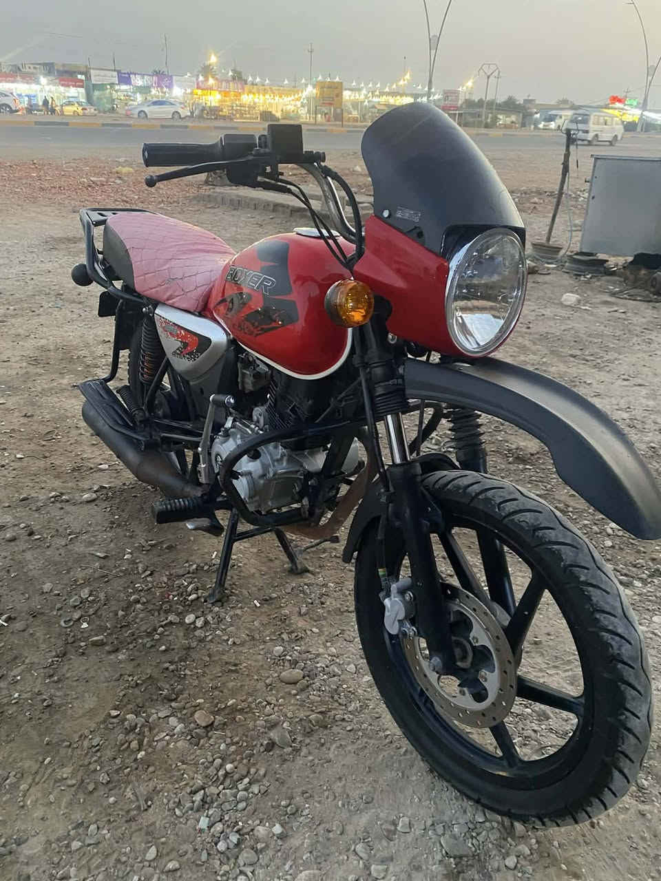 بوكسر 23 دراجه خير من الله اوراق موجوده كفر صفاحيه موجود بس نقص باتري تعبان باقي كله نضيف و جديد سعر 1500وبي مجال حك جيه ***********اتصال وتدلل مكان ديالى
