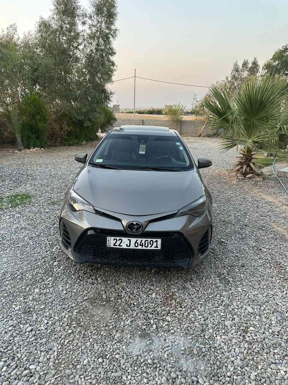 كورلا 2019 SE  صور الضرر مرفقه جاملغ صبغ فقط بدون دواخل بدون ايرباگ . 
فتحة سقف 
كشن جلد هيتر 
ستيرن هيتر 
محرك گير مامفتوحات 
تبريد ثلج تخم تاير 
رادار حجر بيئه (فحم)
نظام ECO  شغال 
السياره جديده 
تحويل مباشر 
السعر 129 $ بيها مجال 
مكان السياره الحويجه- الحلوات 
*********** 
 ملاحظة : بيع نقد فقط
