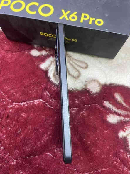 بوكو x6 bro للبيع النضافه 90% السعر 250 وبي مجال
***********
POCO X6 Pro
POCO X6
