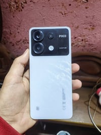 بوكو اكس 6 العادي معالج Snapdragon 7s gen 2 ذاكرة 256  جهاز نظيف بي طخ...