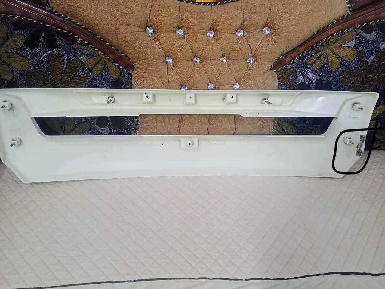 السلام عليكم درع مال جكساره موديل 2011 الى 2015 نضيف بي تصليح بسيط جدا مثل ماموضح بل صوره قيم واخذ المكان حله سيف سعد 
الاستفسار ***********
