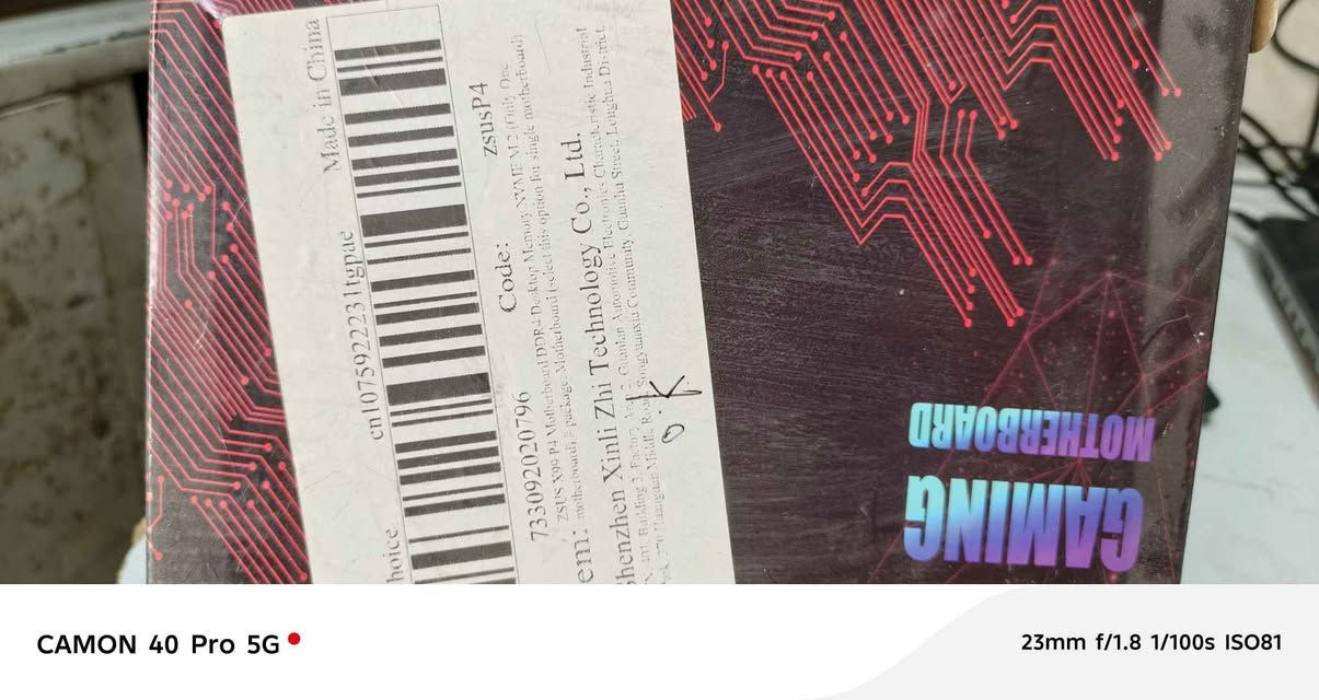 ماذر بور  Zsus p4 جديد
معالج زيون v3 مع رام ddr4 8 gb
جديد مفحوص شغال غير مستعمل
السعر ٥٠ الف لايوجد توصيل مكاني مقابل الغزاليه البكريه الثانيه بغداد, العراق


**إذا كنت صاحب هذا الإعلان وتريد حذفه لأي سبب، رجاءا أرسل رسالة إلى الدعم الفني**