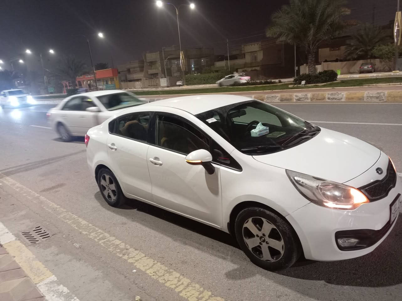 سلام عليكم كيا ريو ١٣خليجي بغداد للبيع عارضه ٨٣وبيه مجال مكان الانبار فلوجه اتصال ***********
