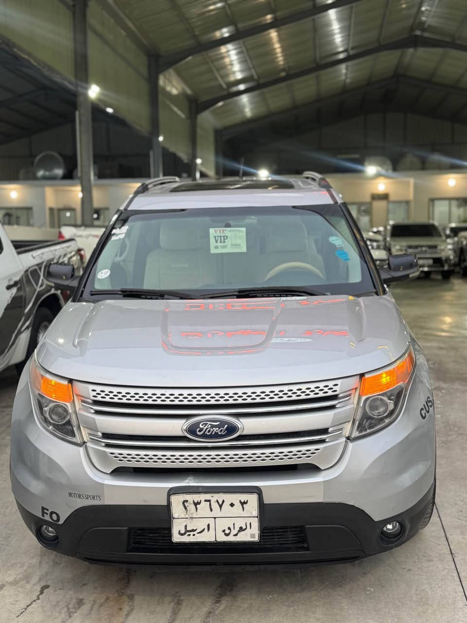 سلام عليكم:://كوردى و عربي
فورد اكسبلور خه ليجى سفر شه ريكه ى نيڤا موديل 2011
بى سبوغه تنها 3 بو 4 جى تعديلى هه يه 
فول  مواسه فاته تنيا ده بل اكسل و بسمه نيه
مواسه فات مه كينه 6V پستونه ناو زه رده سى ريز كوشن +كوشن ساردى و گه رمى + كوشن جلده ته بريد مركه زى + ته بريد له مسه 
پانو رامايه  سندوق شه فته  شاشه گه وره يه 
كودى سه ر ده ر گاى هه يه 
سعرى135$ مجالى كه مى هه يه:/شوين كه ركوك
***********
***********
سلام عليكم 
فورد اكسبلور خليجي صفر شريكت نيفا موديل 2011
بيدون صبغ بس 3 لو 4 مكانات برد 
فول مواصفات بس بيدون دبل اكسل و بصمه 
موصة فاتها مكينة 6V سلندر داخل اصفر 7 راكب تبريد مركزي كوشنات تبريد و تتفيئه و + جلد..تبريد لمس  
بانو راما سندوق شفت تحكمات ستيرن جيهتين شاشه كبير   سماعات صاينك 
سعر 135$ بي مجال بصيط:/مكان كركوك 
***********
*********** كركوك, العراق
