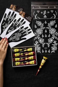 نقوش حنة • حنة أصلية • قوالب جاهزة