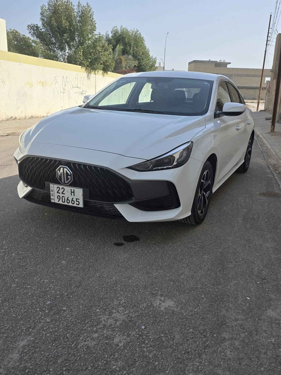 السلام عليكم
MGمديل 2024
ماشيه ٣٨ الف
السياره فول بصمه فتحه كشنات جلد 
رقم اربيل دولي
السيارمكفله من الصبغ وفتح بيه شخط ابين بل صور بل جاملغ الخلفي اصغير على حطيته ماملعوب بي 
مكان السياره نجف السعر ١١٨ او بيه مجال قليل
رقم المبايل ***********
