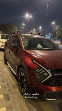 سبورتج 2024  فئه اكس لاين  معروفه مواصفاته  حادث. باب الخلفي يسره ومعد...