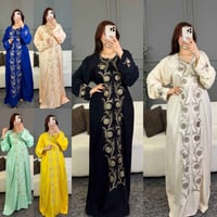 دشداشة نسائية • كشمير مصري • فري سايز ١٠٠ كيلو