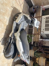 و رحمة الله و بركاته اخواني دراجه PGO فرنسي اسمه G-MAX محرك 200CC بريك...