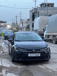 للبيع كورلا 2023  مواصفات امريكي LE محرك 1.8 المرغوب  ترقيم جديد بأسمي...