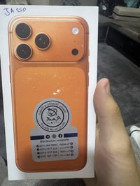 ايفون 17 برو ماكس جديد ما مفتوح Esim ذاكرة ٢٥٦  لون احمر للتواصل على ا...