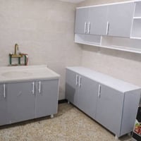 كاونتر MDF • متر ونص • سنك ١٫٢٠م