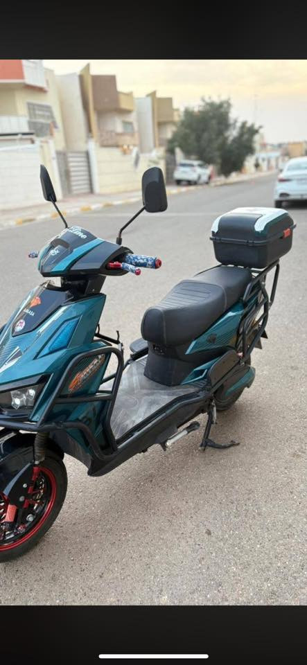 دراجة شحن نوع الماسة 
نظيفة حيل واستخدام جداً قليل وجديدة من كل النواحي تفحص يلا تاخذ السعر خاص اخوان الي يريدها يعلق واني اتواصل وياه


**إذا كنت صاحب هذا الإعلان وتريد حذفه لأي سبب، رجاءا أرسل رسالة إلى الدعم الفني**