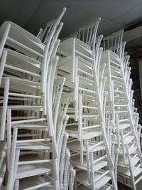 كرسي عظم عاج تاج • ١٠٠ قطعة • حله