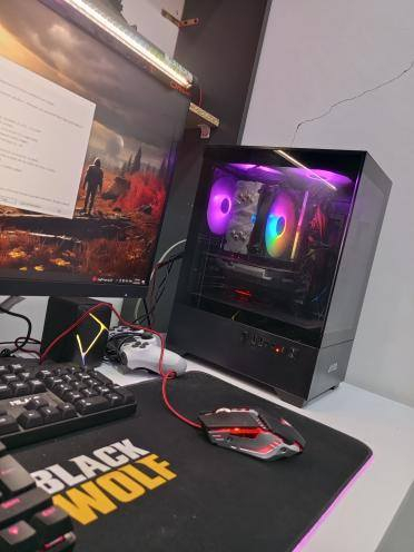Cori5 9400
Gtx 1650
Ram 16 ddr4
بورد B365M H من كيكابايت
512g ssd
بورسبلاي 550w كورسير
+
يدة بلي ستيشن + ماوس و كيبورد ماخذهن ب ٧٥ + ادابتر نت

التجميعة كدامك كله غراضها ماركة و ما مستعمله هواي و الكرت مضغوط 10 دقايق واصل حرارة 73%

سعر 375 مكاني بغداد زعفرانية شارع المعهد

***********
