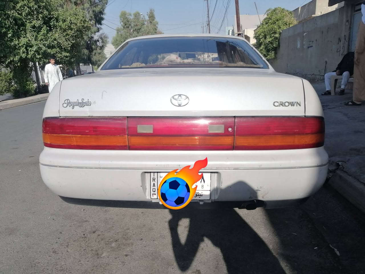 سلام عليكم سيارة بطه للبيع موديل ٩٣ رقم نينوى ظررها جاملغ الأمامي نصو صبغ وجاملغ الخلفي بارد مكان السياره موصل السعر 54$ رقم الهاتف ***********

