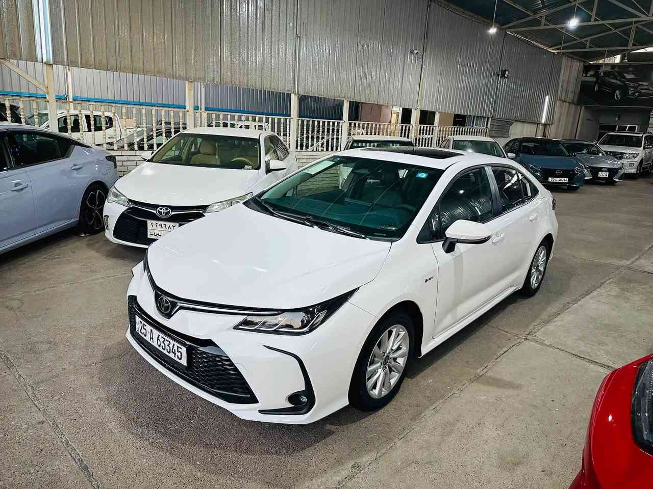 كورلا  2025 هايبرد ماشي 17 ألف كيلو فول مواصفات رقم كركوك بدون ضرر بدون تعديل مكفولة سعر 163$ وبي مجال عنوان كركوك رقم مبايل ***********
