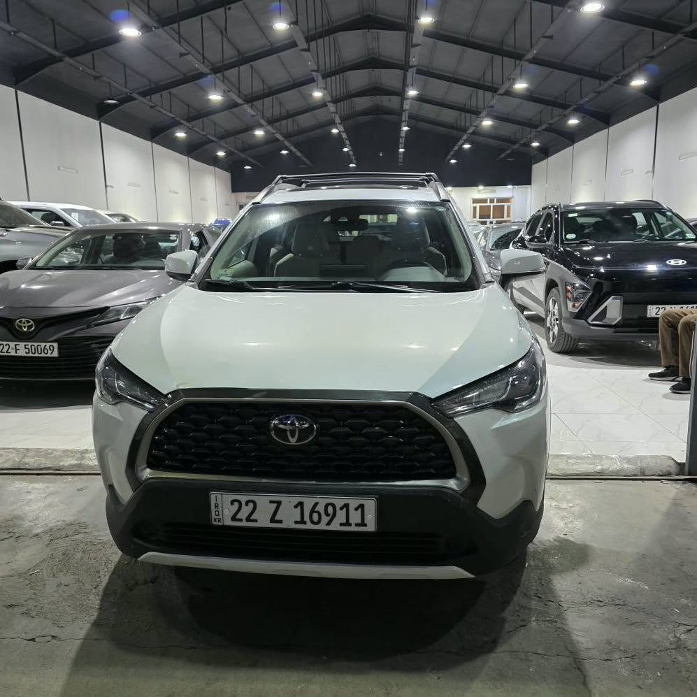 السللم عليكم
للبيع كورلا كروز 2022
 LE black top
  المواصفات 
فتحة سقف سلايت 
شحن واير ليس
بصمه ابواب وتشغيل 
داخل بيجي المرغوب
تبريد مركزي قطعتين 
فول تحكم ستيرن 
رادار امامي وخلفي وجانبي 
توقف ذاتي 
تحديد مسار 
ويل كب 
اشاير بالمري
لايت وبك لايت لد
ماشيه فقط ١٨ الف ميل
حادثها فقط جاملغ
 بدون دواخل بدون ايرباك
العنوان اربيل 
للاتصال *********** أربيل, العراق
