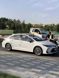 كورلا هايبرد2025 للبيع هيه ولغراض كفاله عامه  ماشيه 3700 زيرو الرقم 07...