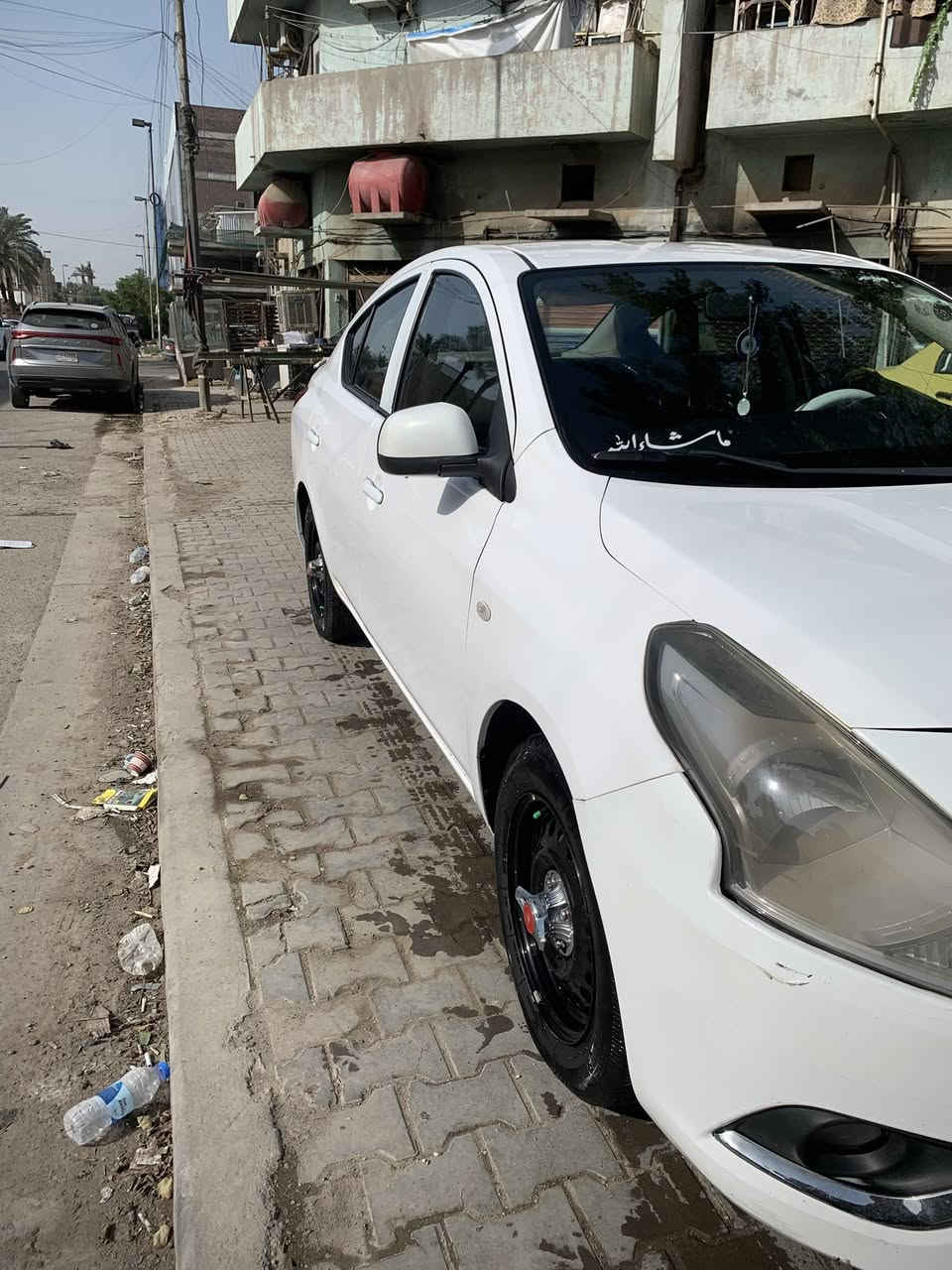 السلام عليكم اخوتي
من رخصة الادمن اكيد .

نيسان صني هندي  2021 للبيع بليته زركة

الممشى 110 الف ك/م وقابل للزيادة 

السيارة خير من الله مكينة و گير وعليها ادامة جديدة 

صدر السيارة نضافته 80 بالمية

ضرر السياره ربع الجاملغ جهة السايق والبنيد بي ضرر كلش خفيف عايفه على حطته وصورة الضرر مرفقة بالمنشور 

السعر المطلوب 110$$ 

#كلشي موجود بالسوك اليعجبه اخلي على راسي والميعجبة  هم على راسي بس ليصير لوتي يمي الجاد بي خير ويدلل ويشلع عيوني 

📍موقع السياره بغداد - شارع فلسطين .

للاستفسار واتساب فقط

فقط واتساب 🙄

***********

اسف على الاطالة اخوتي 🙏
