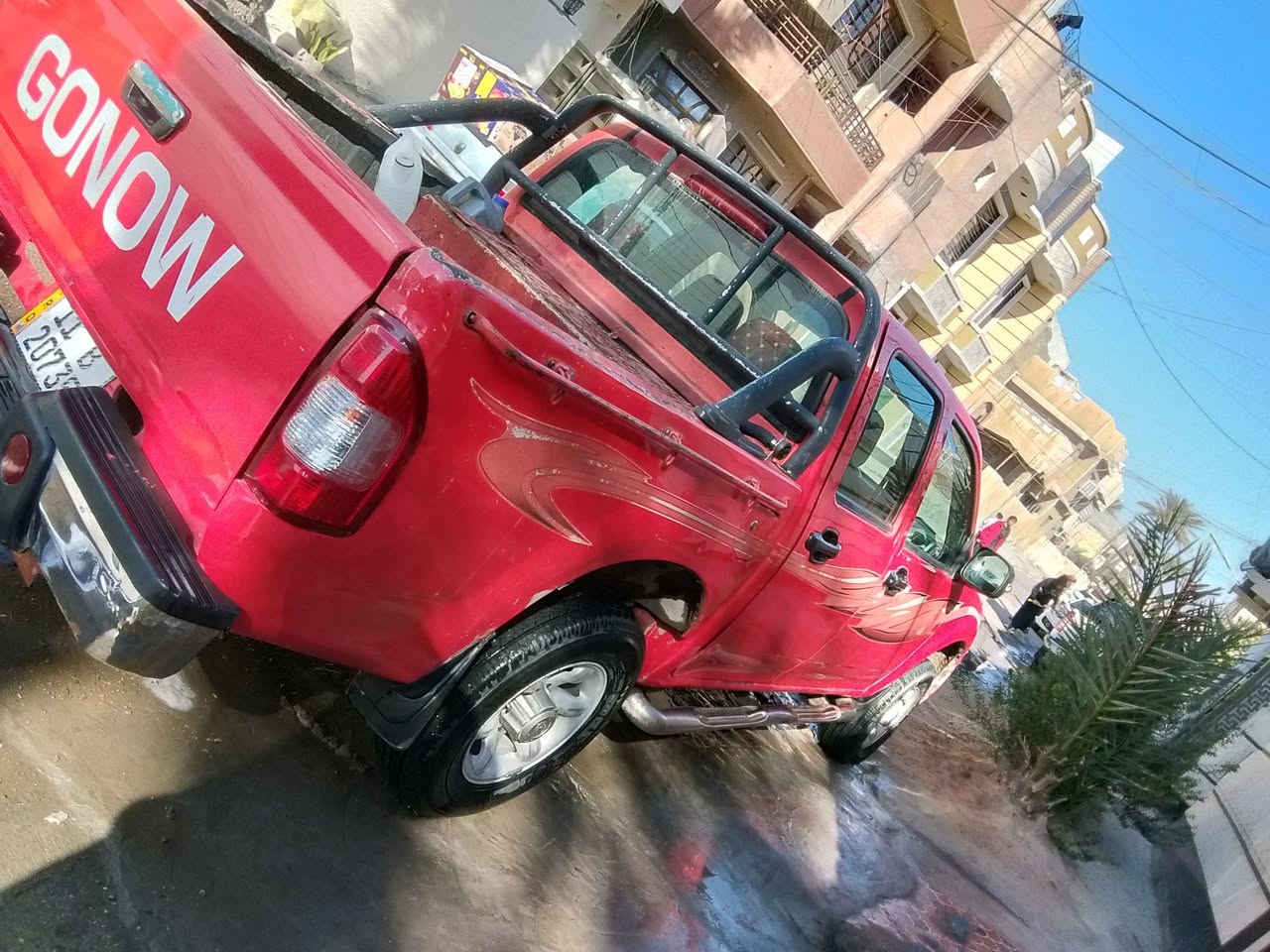 2012 رقم بغداد بسمي
السعر 57 ورقه 
السيارة مشدودلها منضومة غاز يعني غاز وبانزين 
كير محرك تبريد كلها بحاله جيده 
بيها بارد بالجاملغ الايسر فقط 
مكاني بغداد البياع (الشرطه) 

***********

***********
