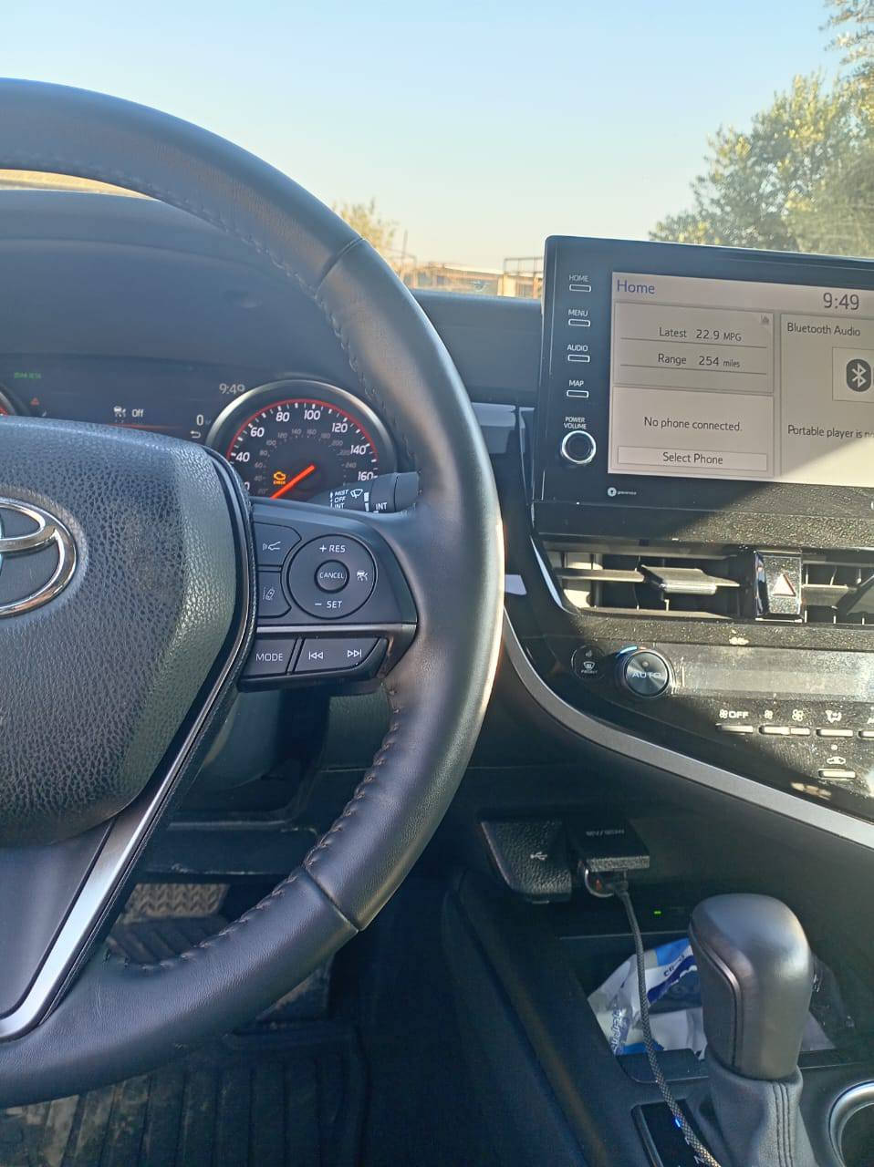 للبيع كامري 24 XSE
ماشية 9000 ميل فقط 
السياره جاهزه من الدعامية للدعامية
 بدون نقص برغي.
رادار حجر بيئة شركة كلة .
السياره بيها جاملق 
جهة السايق والبونيد
السياره منفيس حرة  
للأستفسار الاتصال على الرقم
السعر 190$ وبيها مجال 
‏‪***********‬‏
