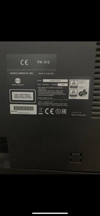 طابعة مستعملة للبيع  طابعة بزهاب (3350C konica minolta bizhab)  مثل ال...