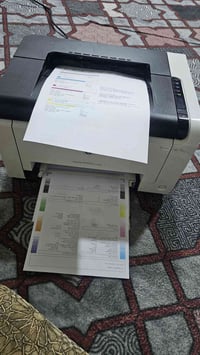 طابعة ليزرية hb laseJet 1025 ملون وعادي  طباعة سحب بدون استنساخ  طباعة...