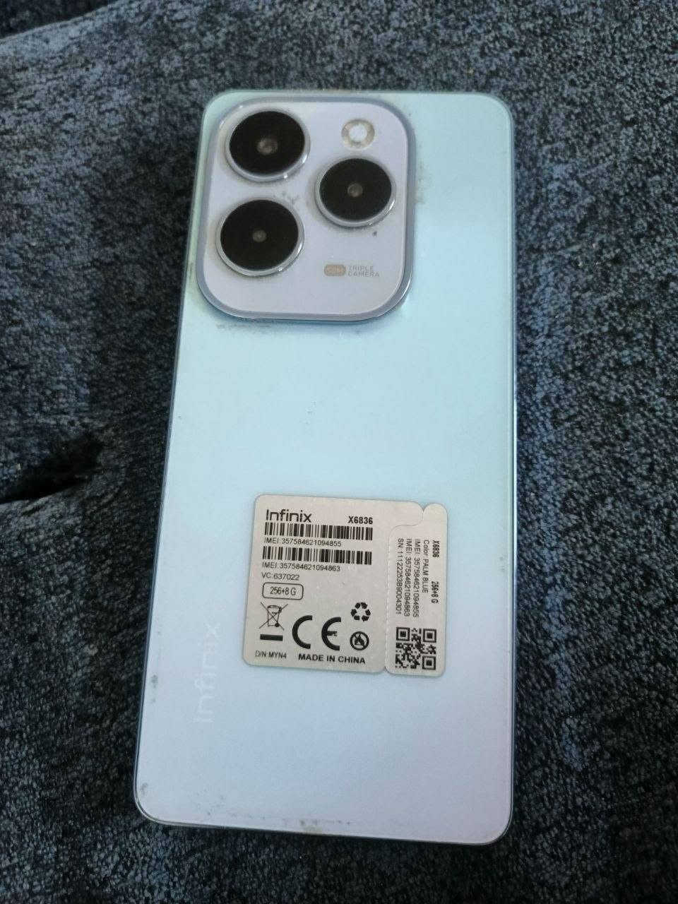 انفنكس هوت 40 الرام 8+8 البطارية 5000mAh
ذاكره 256
الجهاز مامفتوح 
وضع شركه 
الجهاز نضيف كدام العين 
السعر 150 وبي مجال بسيط 
***********
