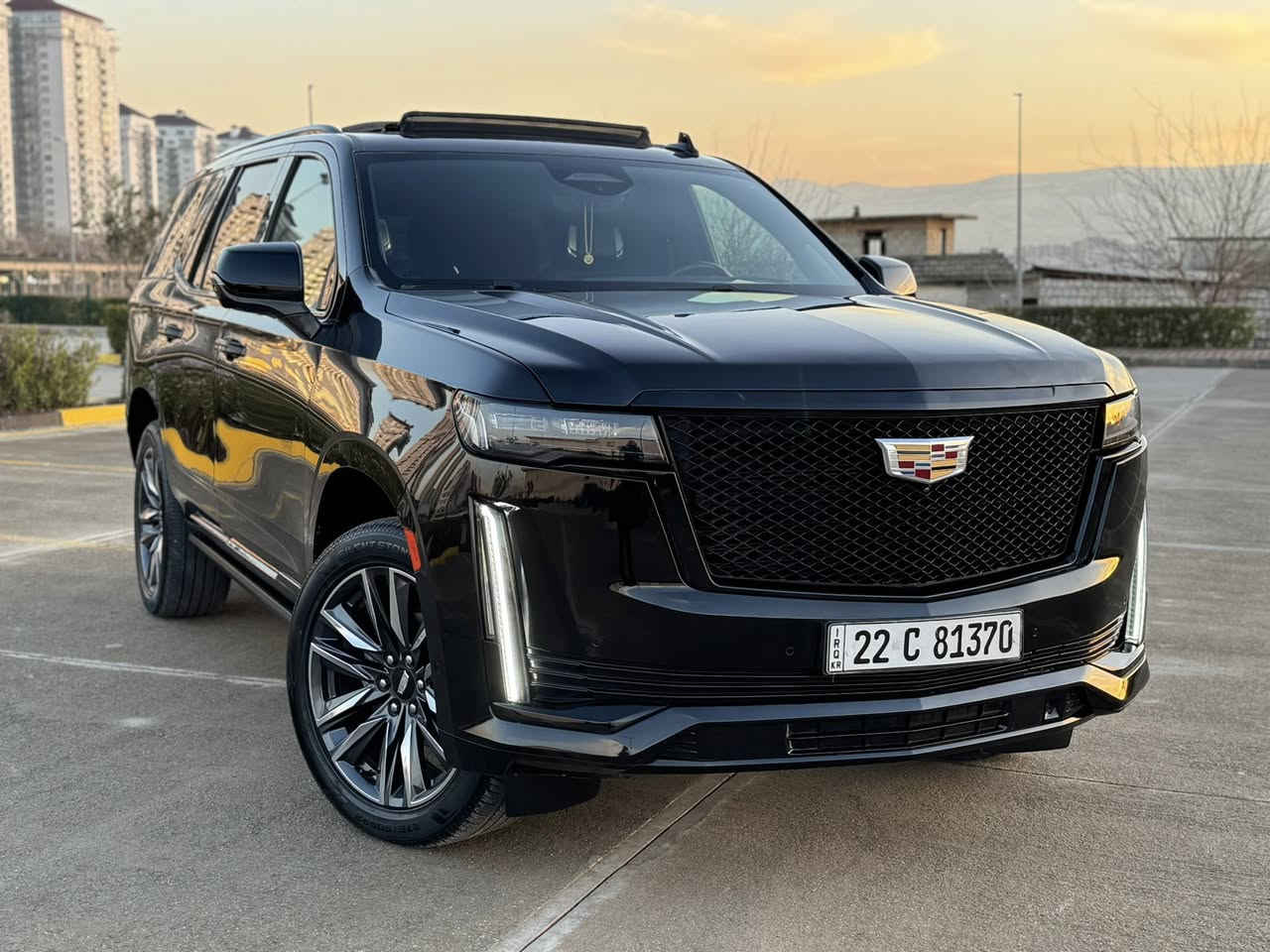 كديلاك سكاليد  2023 ( خـليـجـي )وكالة المنصور
المسافة المقطوعة 78 كم  

كفالة عامة من صبغ وتبديل 3 قطع مغلف ppf

1-حجم المحرك 8 سلندر 6200. 

2-سقف شامو 36 سماعة اسپريسو ناظور ليلي 

3-سقف بانوراما. 

4-زينون عالي ناصي آصل. 

5-جنطة كهرباء. 

6-بصمة ابواب وتشغيل عن بعد. 

7-خاصيه جعل المحرك 4 سلندر اقتصادي. 

8-كامرات ميحطيه 360 درجه. (٥)كامرات. 

9-اشاير مري.قابله للطيء. 

10-رادر جانبي مانع اجتياز+رادر امامي. 

11-سستم صوت متكامل. 

12-تدفئة+تبريد المقاعد. 

13-جكات جوبلس صعود ونزول. 

14-حساس امامي+خلفي. 

15-ويل مقاس 22 بلاك توب. 

16-دجات صعود جانبي كهرباء شفط.  

18-المقاعد الخلفي شفط كهرباء. 

19-كونترول تبريد خلفي منفصل. 

20-شاشات عرض خلفيه. 

21-فور ويل درايف. ٤*٤. 

22-مقود كهرباء. 

23-الكراسي كهرباء. 

24-خزن ميموري لكرسي السايق. 

25-اوتو ستوب. 

26-هاند بريك بصمه. 

27-تحديد مسار. 

28-داتو شو شاشه ليزري. 

29-تبريد مناخي. 

30-تحكم ستيرن جهتين.  

______________________________________

السعر 833 بيع او مراوس بسيارات شمالية فقط 

موبايل /***********
