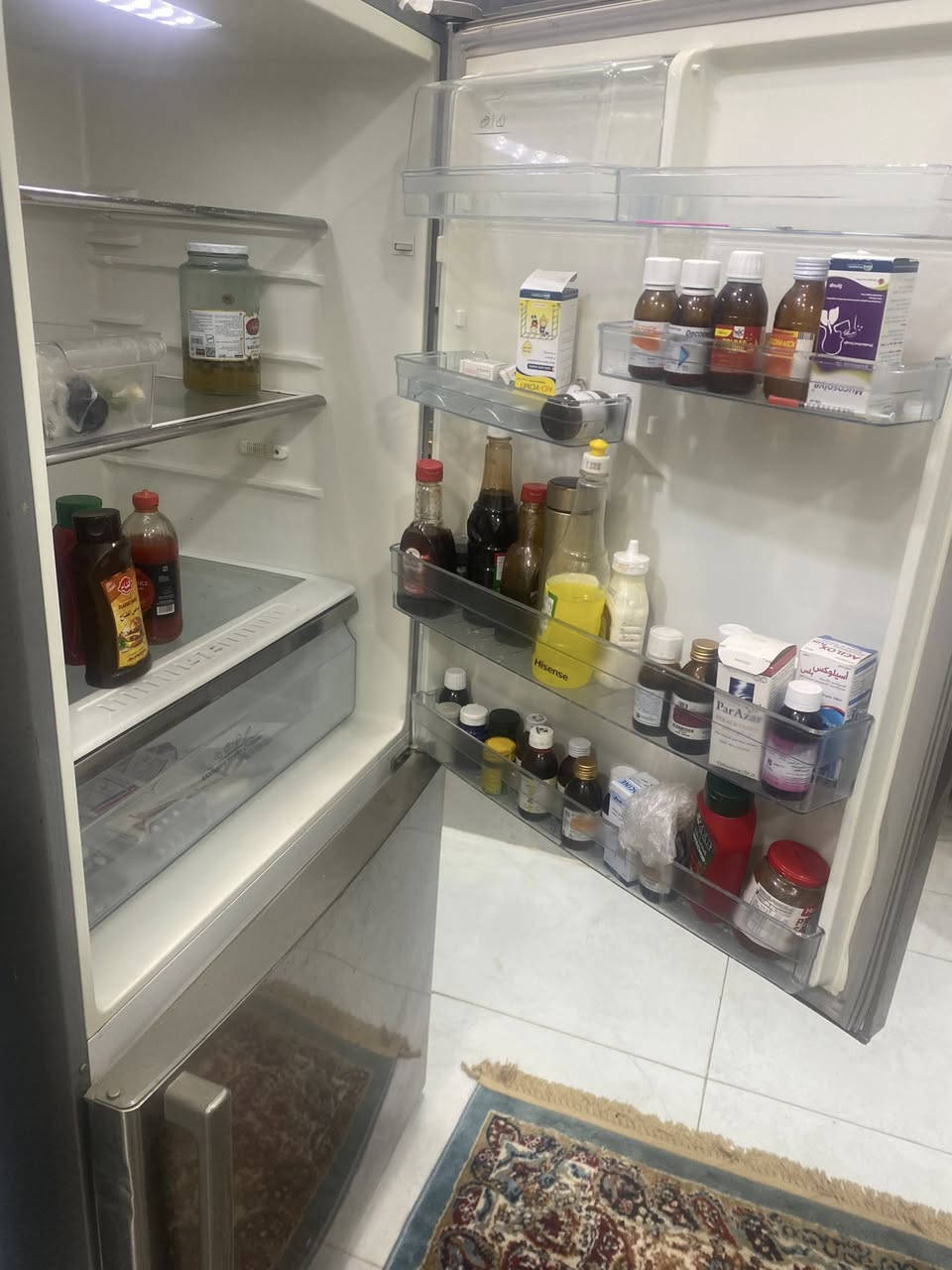 سلام عليكم ثلاجه هايسنز باله تشتغل  بس بيه خلل من يجمع الفريز الجوه تبقى ما تصعد بروده للفوق لازم طفيه يله ترجع طبيعيه 
السعر 250 بيها مجال


**إذا كنت صاحب هذا الإعلان وتريد حذفه لأي سبب، رجاءا أرسل رسالة إلى الدعم الفني**