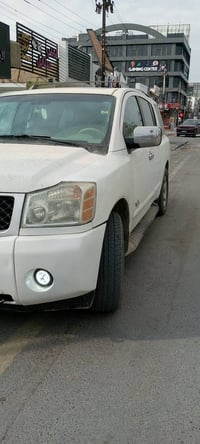 نيسان ارمادا • ٢٠٠٧ • حادث مصبوغ