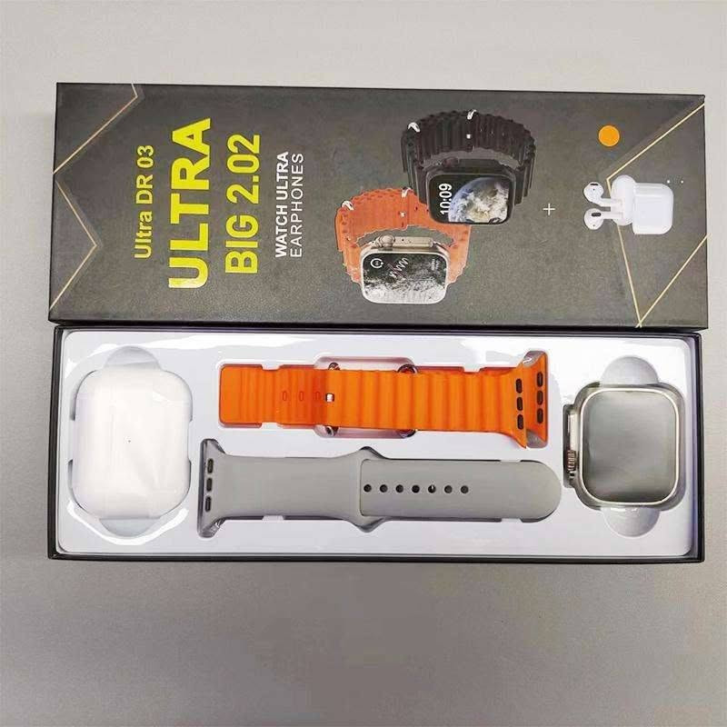 Smart watch ultra DR 03
ساعة وسماعات اذن ✅
جديدة و حصرية بجودة ممتازة ✅


**إذا كنت صاحب هذا الإعلان وتريد حذفه لأي سبب، رجاءا أرسل رسالة إلى الدعم الفني**